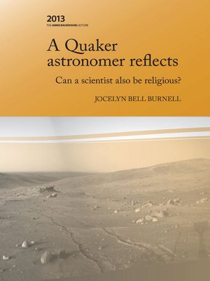 cover image of A Quaker Astronomer Reflects